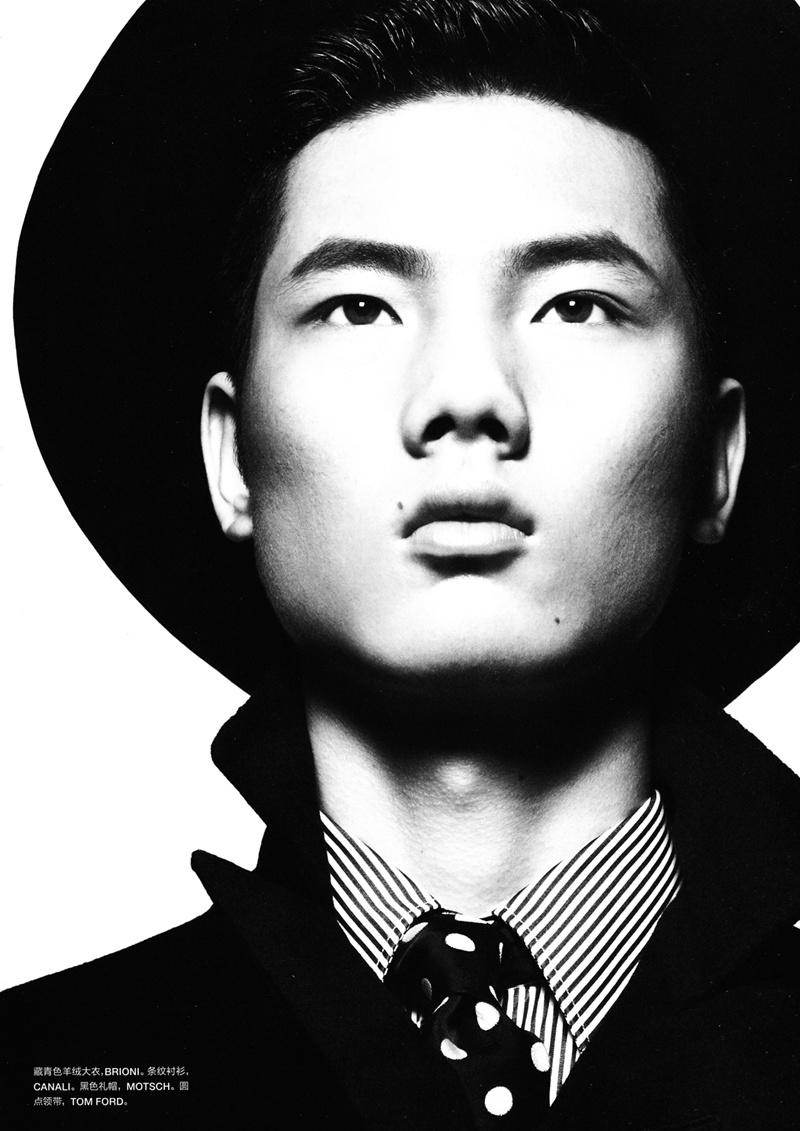 Hou Jinxiang @ Numero Homme China #2 F/W 2011