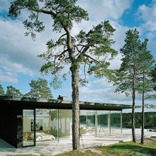 Modernist Swedish Architecture over Sea and Sun