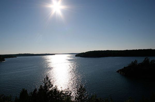 Modernist Swedish Architecture over Sea and Sun