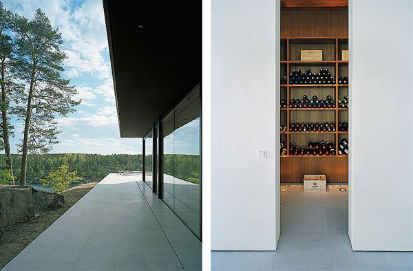 Modernist Swedish Architecture over Sea and Sun