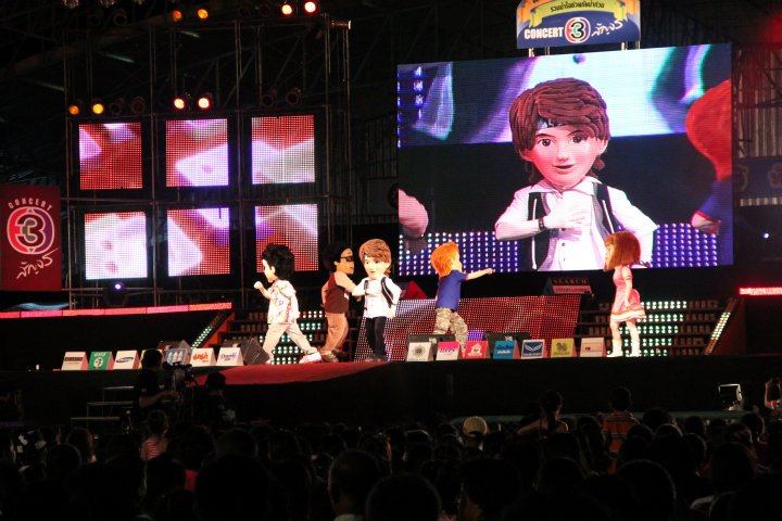 เบิร์ดแลนด์ @ งานทีวี 3 สัญจร รวมน้ำใจช่วยภัยน้ำท่วม จ.ลพบุรี