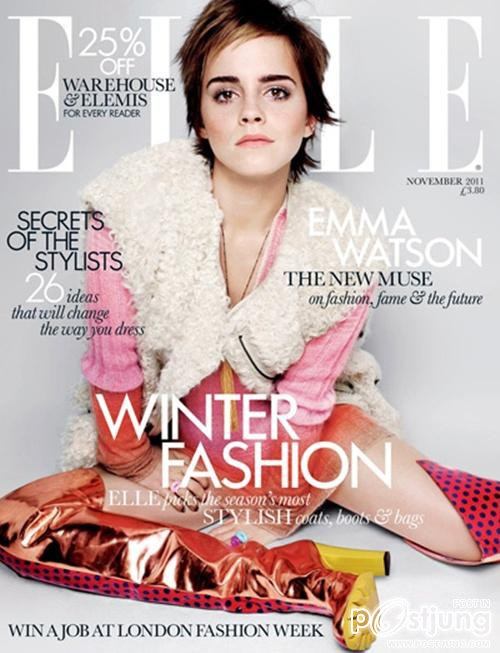 Emma Watson @ Elle UK Magazine November 2011