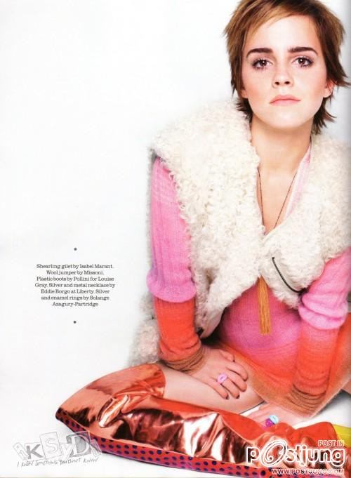 Emma Watson @ Elle UK Magazine November 2011