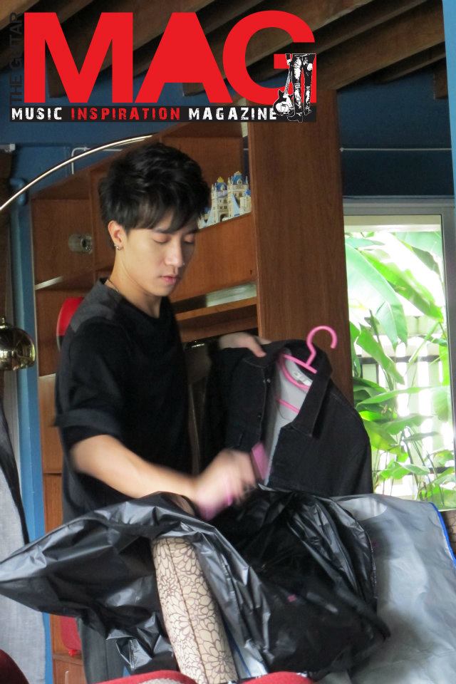 Singular เบื้องหลังถ่ายแบบนิตยสาร THE GUITAR MAG.