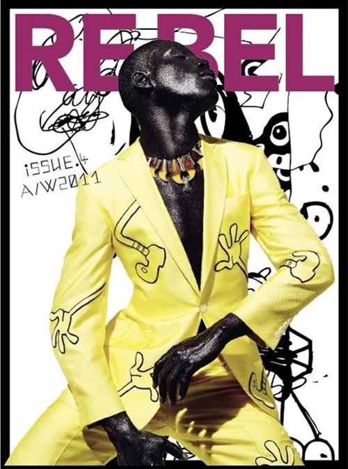 Tafari Hinds @ Re-Bel magazine #4 A/W 2011