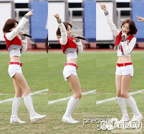 TAEYEON @ K-League 2011 &ndash; Busan I&rsquo;Park vs. Gyeongnam