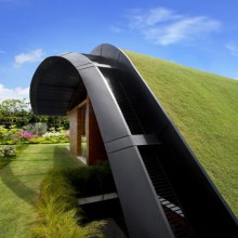 ปลูกหญ้าบนหลังคาบ้านเท่ดีGreen Roof Architecture, Singapore Style