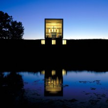 Galvanized Metal Cladding House Built on Budget