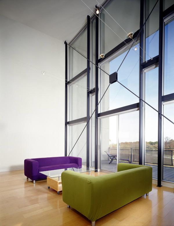 Galvanized Metal Cladding House Built on Budget