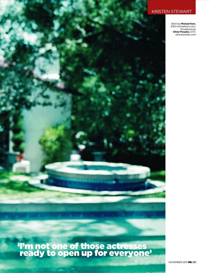 Kristen Stewart @ GQ British November 2011