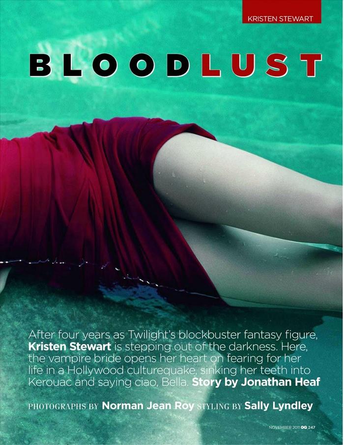 Kristen Stewart @ GQ British November 2011