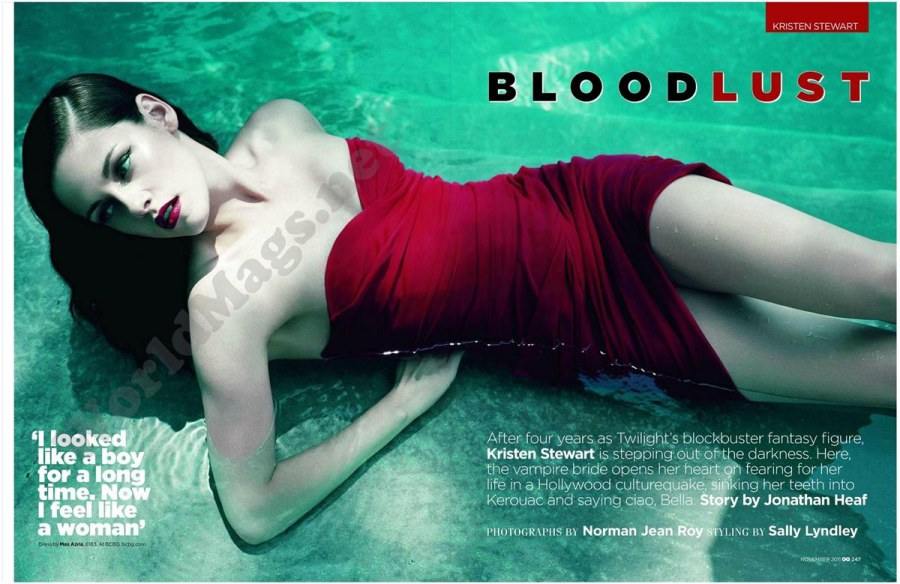 Kristen Stewart @ GQ British November 2011