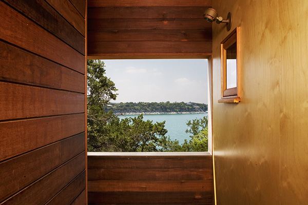 Tower Home Architecture in Wood and Stone