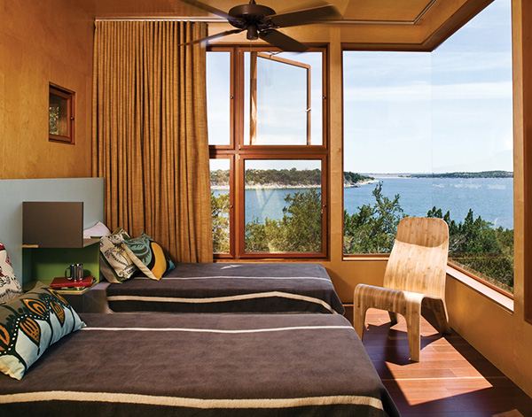 Tower Home Architecture in Wood and Stone