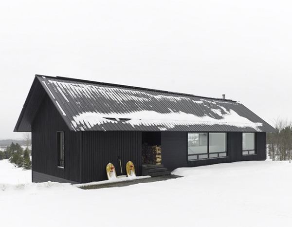 Contemporary Chalet House Plans – Canadian Winter Wonderland