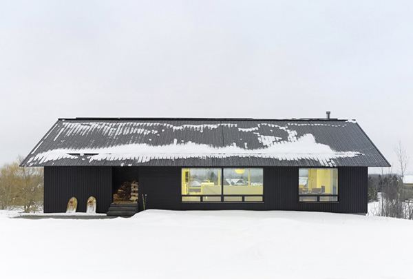 Contemporary Chalet House Plans – Canadian Winter Wonderland