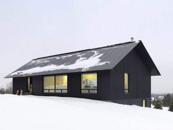 Contemporary Chalet House Plans – Canadian Winter Wonderland