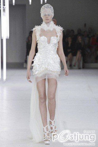 Alexander McQueen spring & summer 2012 in Paris fashion Week