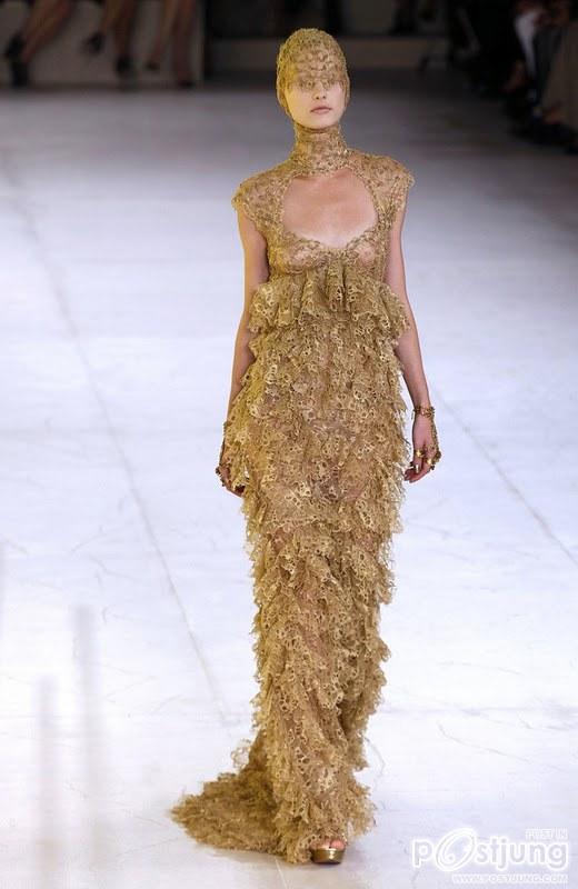 Alexander McQueen spring & summer 2012 in Paris fashion Week