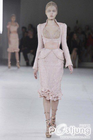 Alexander McQueen spring & summer 2012 in Paris fashion Week