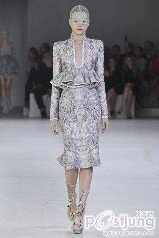 Alexander McQueen spring & summer 2012 in Paris fashion Week