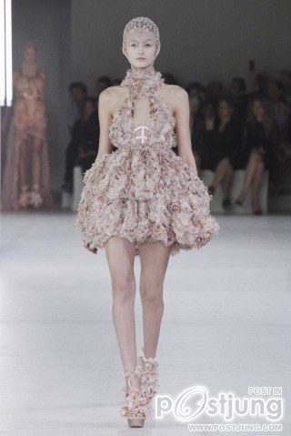 Alexander McQueen spring & summer 2012 in Paris fashion Week