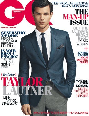 Taylor Lautner @ GQ Australia October 2011