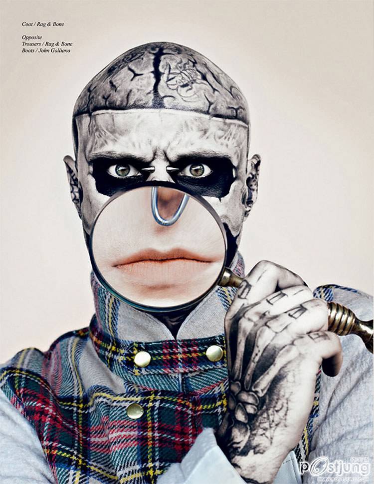 Zombie-Boy @ SCH&Ouml;N! magazine no.14 October 2011