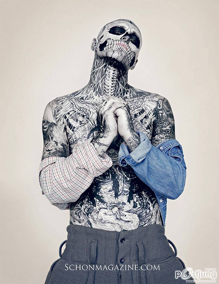 Zombie-Boy @ SCH&Ouml;N! magazine no.14 October 2011