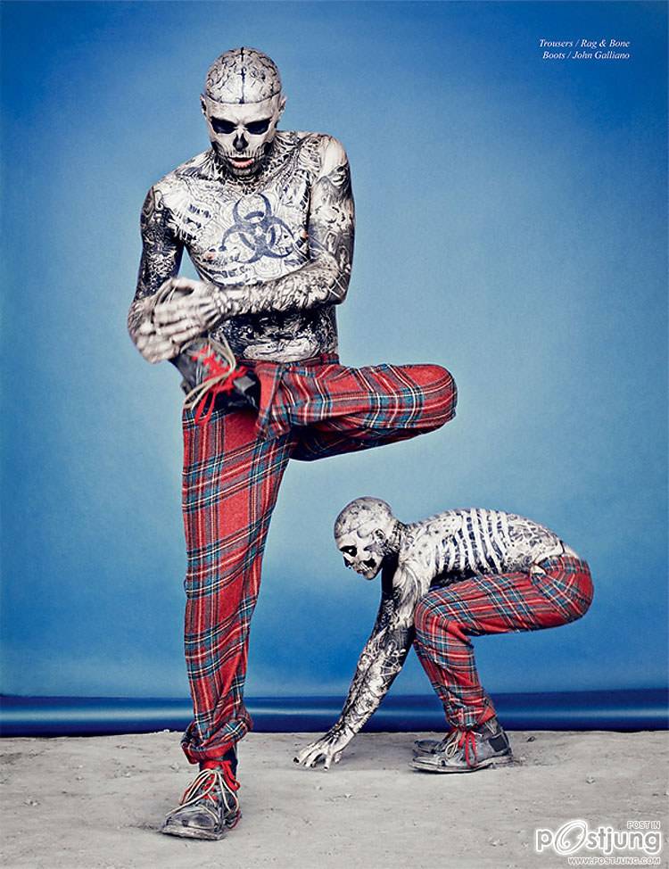 Zombie-Boy @ SCH&Ouml;N! magazine no.14 October 2011