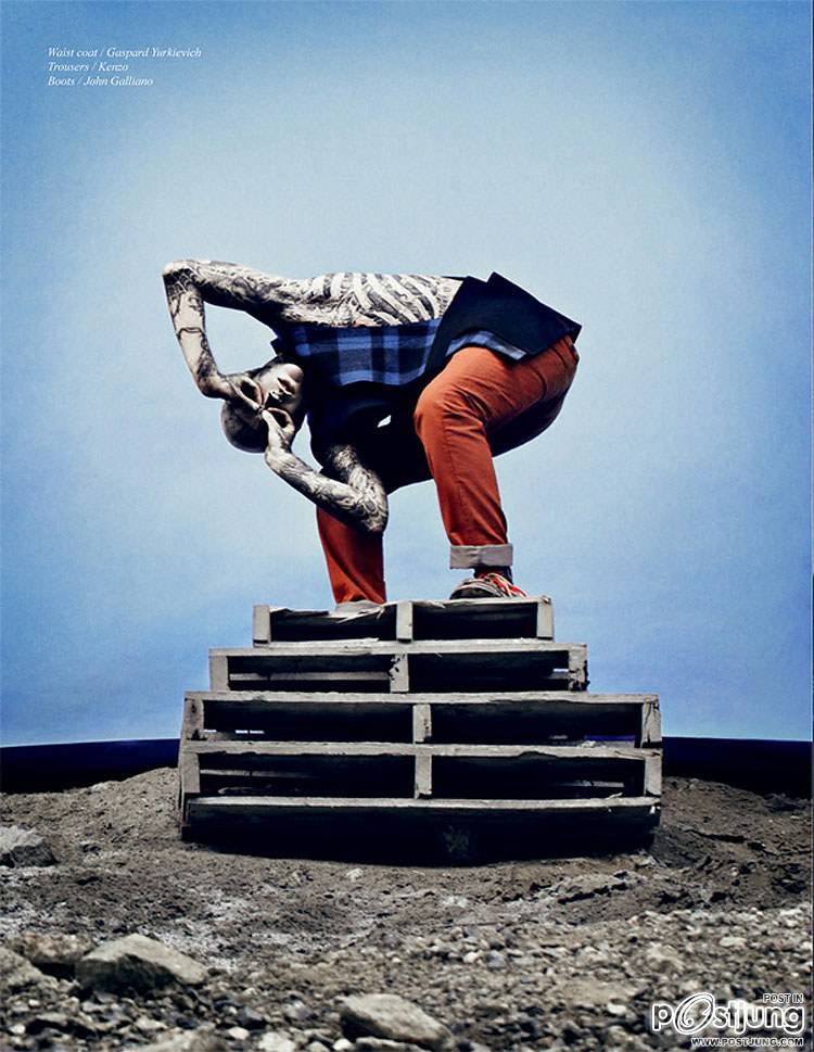 Zombie-Boy @ SCH&Ouml;N! magazine no.14 October 2011