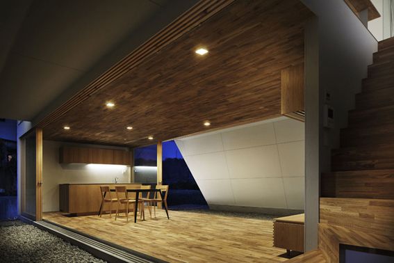 เป็นบ้านที่ไม่น่าอาบน้ำตอนกลางวัน Canopy House Designs: Home of Wakayama