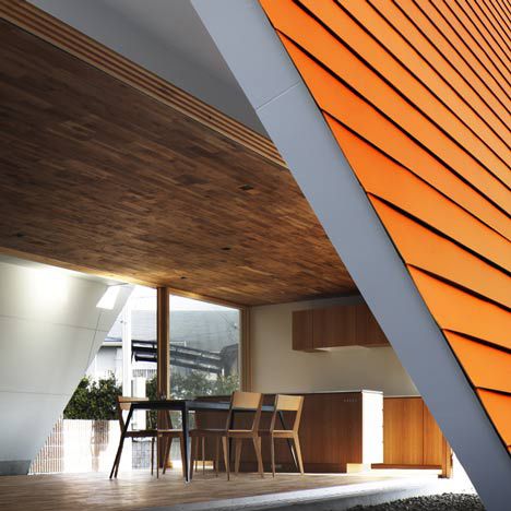 เป็นบ้านที่ไม่น่าอาบน้ำตอนกลางวัน Canopy House Designs: Home of Wakayama