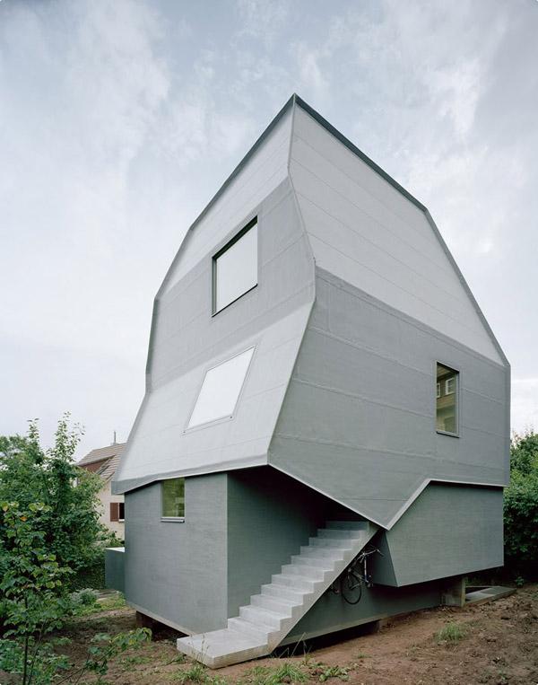 รูปน่างแปลกดีมากZero Energy House Design Blends Fashion and Function