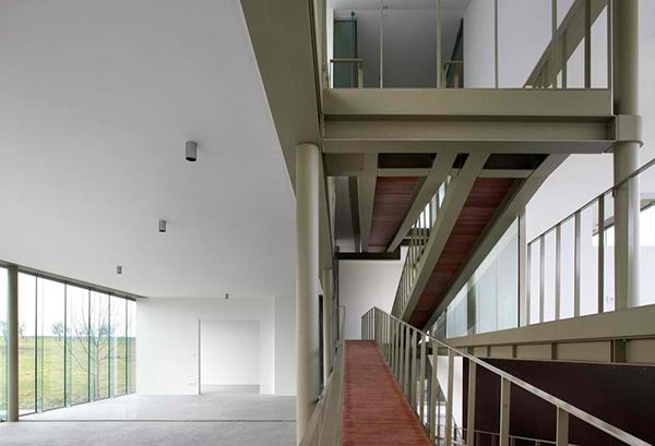 Sloping Roof House Design in Belgium