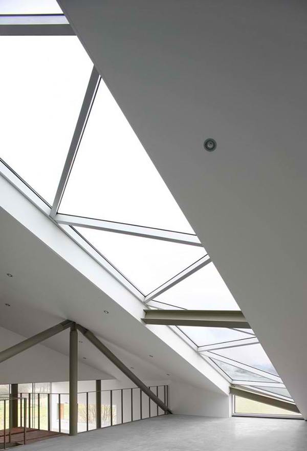 Sloping Roof House Design in Belgium