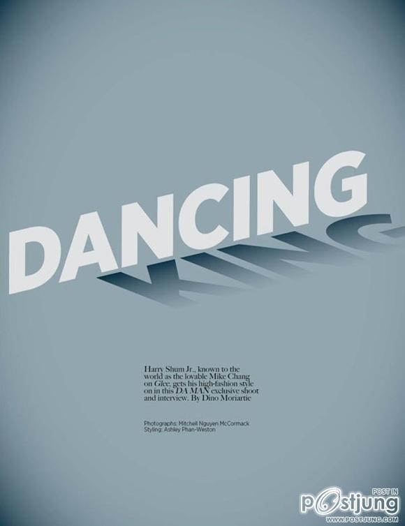 Harry Shum Jr.@ DA MAN Magazine Oct.-Nov.2011