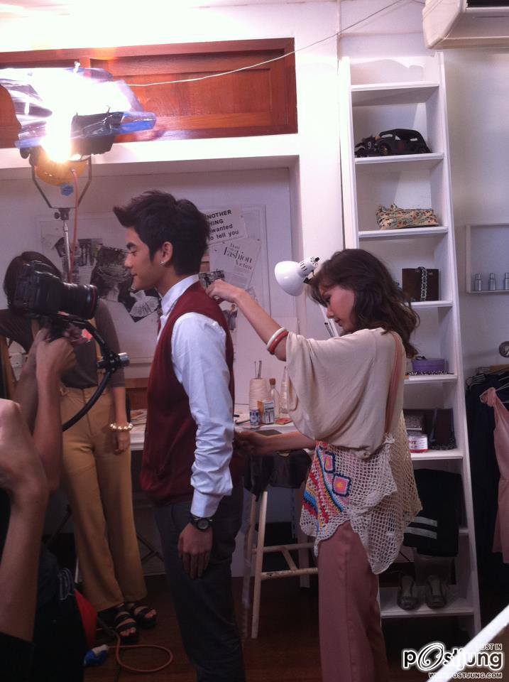 เต้ย-จรินทร์พร เบี้องหลัง Mv. ชอบที่เธอยิ้มมา