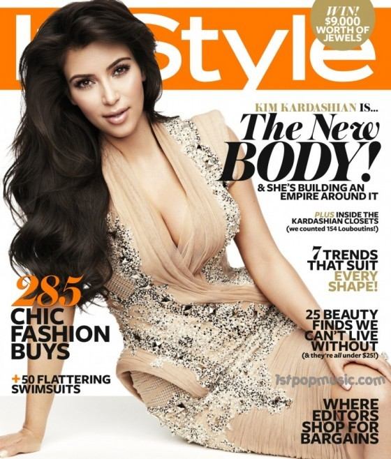 Kim Kardashian ขึ้นปกนิตยสาร InStyle – Australia (November 2011)