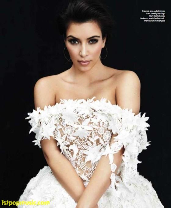 Kim Kardashian ขึ้นปกนิตยสาร InStyle &ndash; Australia (November 2011)