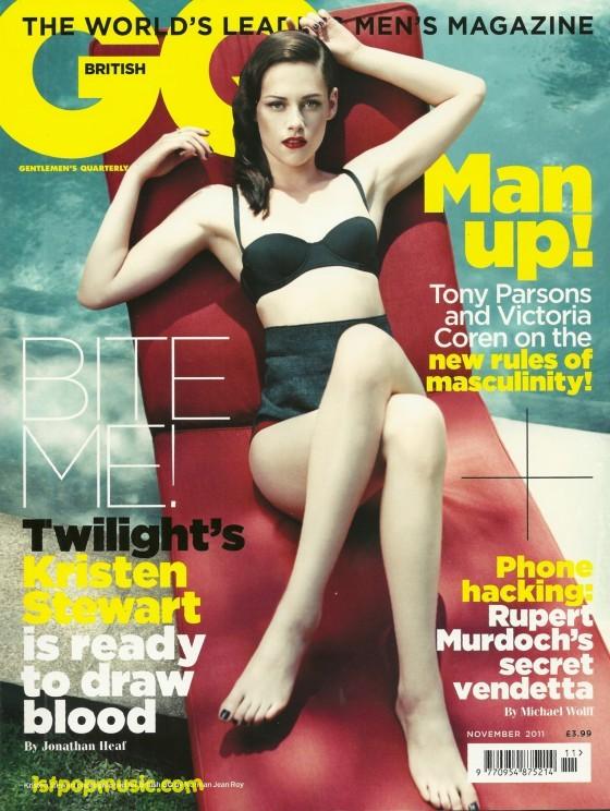 Kristen Stewart สวยร้อนแรง!!! บนนิตยสาร GQ Magazine UK