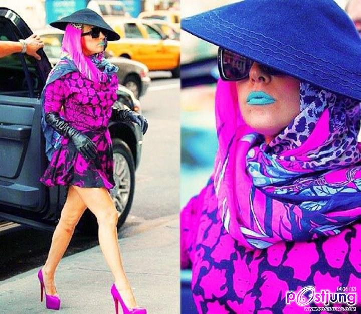ลุคใหม่ gaga : )