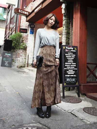 แฟชั่น กระโปรงทรงแม็กซี่ลายปริ้นท์ เทรนด์ฮิตตลอดปี