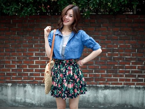 แฟชั่น กระโปรงทรงแม็กซี่ลายปริ้นท์ เทรนด์ฮิตตลอดปี