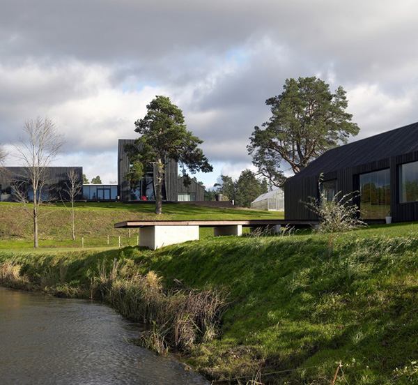 Compound Style House Plan in Latvia