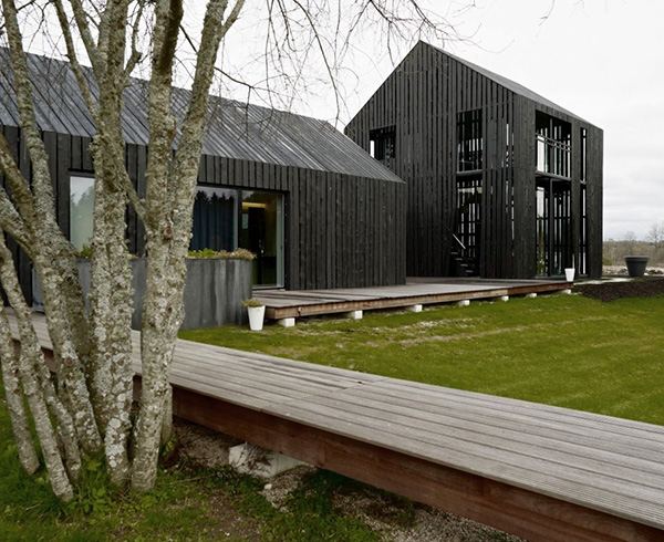 Compound Style House Plan in Latvia