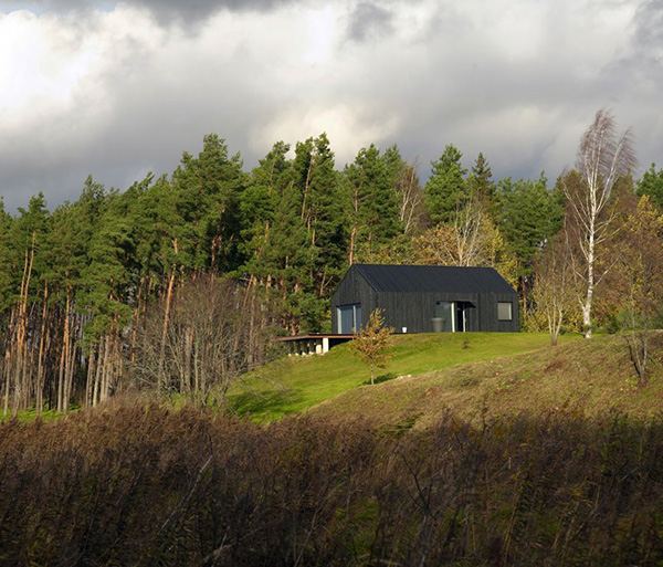 Compound Style House Plan in Latvia