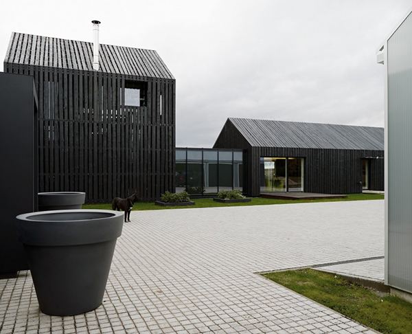 Compound Style House Plan in Latvia