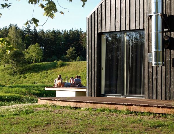 Compound Style House Plan in Latvia