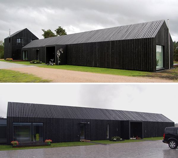 Compound Style House Plan in Latvia